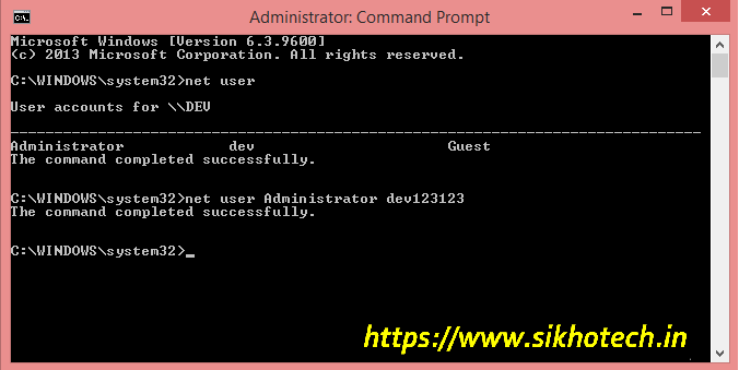 Change-Password-Trick-of-Computer-and-computer-password-reset-command-prompt change password,computer password reset